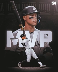 Aaron Judge 2024 American League MVP New York Yankees 8x10 MLB Baseball Photo - Picture 1 of 1