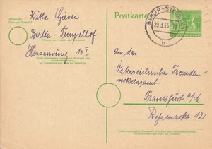!!! BERLIN BAUTEN GANZSACHE  P 13 I  (2) !!! - Bild 1 von 2