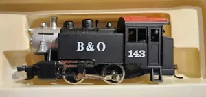 Model Power HO Scale 0-4-0 Locomotive B*O #143 - Picture 1 of 6