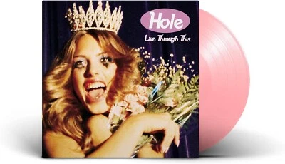 HOLE Live Through This LP (NEW** 2023 Pink Coloured Vinyl) Courtney Love/Nirvana - Image 1 of 4