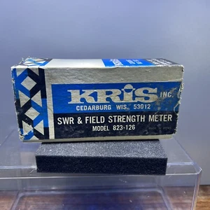 Vintage KRIS SWR and Field Strength Meter Model 823-126 New - Zdjęcie 1 z 4