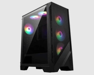 MSI MAG FORGE 120A AIRFLOW ATX Case, 2x USB 3.2, 1x Mic-in / Audio-out, 1x LED, - Picture 1 of 3