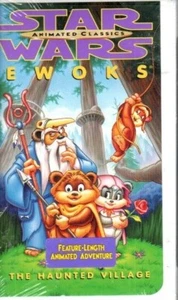 Star Wars animierte Klassiker - Ewoks: The Haunted Village (VHS, 1997) NEU, versiegelt - Bild 1 von 2