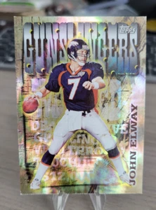 1998 Topps Chrome ... Gunslingers John Elway #30 Refractor - Picture 1 of 2