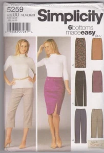 Simplicity 5259 sechs Röcke Übergröße 16 18 20 22 Designs von Karen Z - Bild 1 von 2