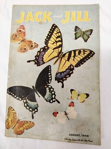 Jack and Jill Magazine dated Augu, 1948 in acceptable condition with all 69 page - Picture 1 of 1
