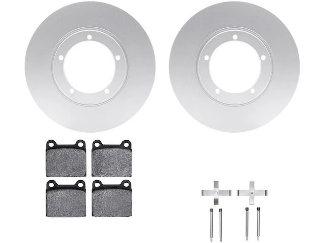 Juego de pastillas de freno delanteras y rotor 39CK96J para Porsche 911 1967-1974 Foto 1 de 1