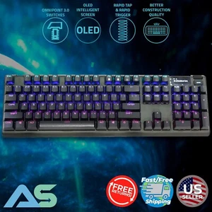 SteelSeries Apex Pro Gen 3 Wired Gaming Keyboard | OmniPoint 3.0 Switches | KB23 - Picture 1 of 16
