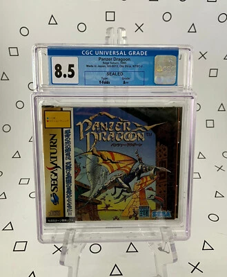 Panzer Dragoon Sealed Japanese Version - Sega Saturn - CGC 8.5, A++ Key Title  - Image 1 of 4