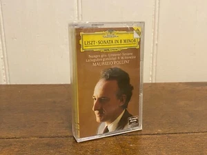 **NEW + SEALED** Maurizio POLLINI - Liszt Sonata - DGG Classical Cassette Tape - Picture 1 of 2