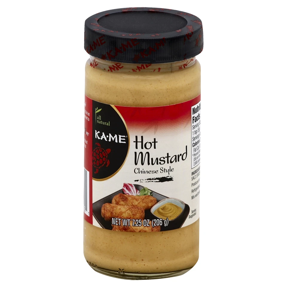 KA-ME Chinese Style Hot Mustard 7.25 Oz