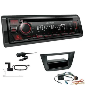 Kenwood KDC-BT450DAB Radio Bluetooth DAB Einbauset für Seat Toledo III schwarz - Bild 1 von 5