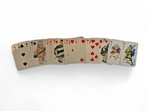 Vintage Spielkarten Set - Farbjoker & vergoldete Kanten - Vögel Rückseite Design - Bild 1 von 3