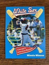 1989 Coca-Cola Chicago White Sox MINNIE MINOSO #30 NM