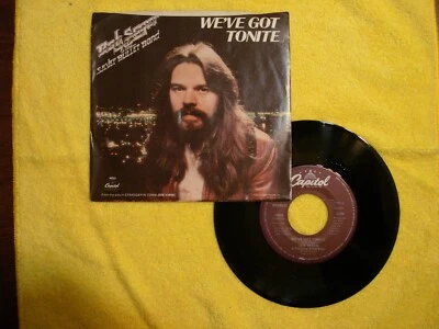 1978 BOB SEGER "WE'VE GOT TONITE" W/ORIG. PIC SLEEVE 45 rpm 7" - Image 1 of 2