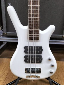 WARWICK ROCKBASS CORVETTE $$ 5 Used Ash body Wenge fingerboard 5st w/Soft case - Picture 1 of 12