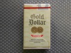 Gold Dollar alte Zigarettenschachtel Attrappe (B32)