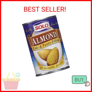 Solo Almond Cake and Pastry Filling 12.5oz, 2 Cans - Picture 1 of 2