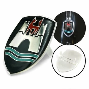 VW Wolfsburg Crest Hood Emblem, 3 Color, Volkswagen Beetle (1960-1963) - Bild 1 von 5