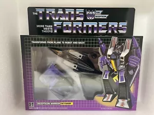 TRANSFORM G1 Reissue Skywarp Brand New Free Shipping - Picture 1 of 5