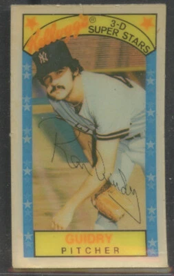 1979 Kellogg's #11 Ron Guidry New York Yankees - Image 1 of 2