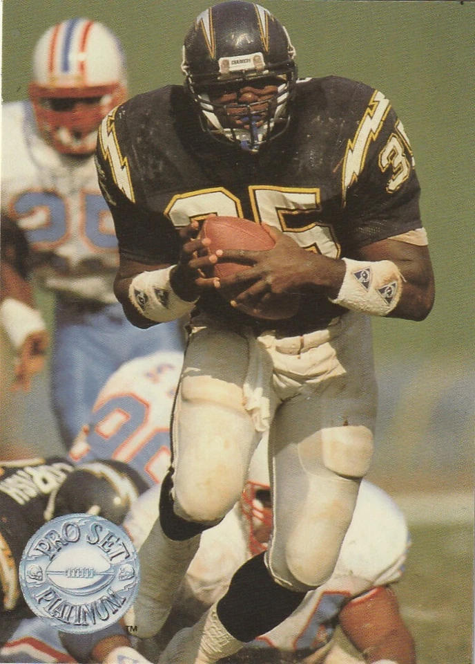 FREE SHIPPING-MINT-1991 Pro Set Platinum Marion Butts #102 CHARGERS +BONUS CARDS - Image 1 of 1