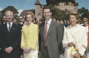 ***ORIGINAL POSTCARD***FÜRSTIN MARIE-FÜRST HANS-ADAM-ALOIS-SOPHIE-LIECHTENSTEIN - Bild 1 von 2