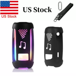 US für JBL PULSE 5 Bluetooth Lautsprecher tragbar Silikon Trage Schulter Hülle Cover - Bild 1 von 5