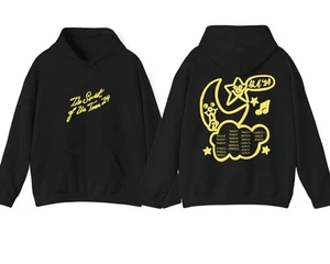 GRACIE ABRAMS The Secret Of Us 2025  YELLOW TOUR DATES BLACK HOODIE HOODIE S-5XL - Picture 1 of 4