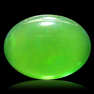 1.10 ct Amazing Oval Cabochon Shape (9 x 7 mm) Green Opal Natural Gemstone - Picture 1 of 1