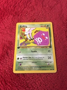 Koffing 58/82 Team Rocket Regular 1ª Edición Jugado - Imagen 1 de 12