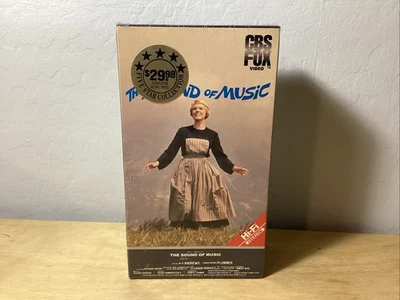 The Sound Of Music - Julie Andrews - Original 1986 VHS Video FACTORY SEALED NEW - Image 1 of 4