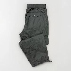 Abercrombie & Fitch Cargo Pants XL Baggy Green Paratrooper Skater Y2K Parachute - Picture 1 of 11