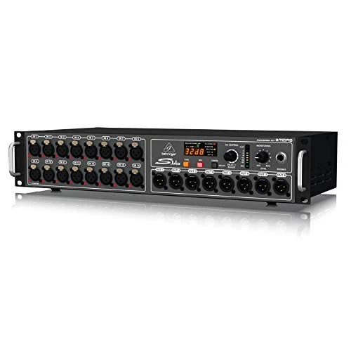Behringer S16 16-input / 8-output Digital Stage Box (S16d2)  BlackFrom Japan - Image 1 of 2