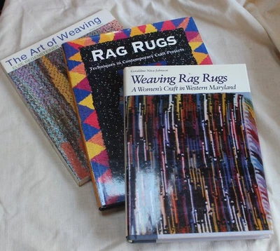 WEAVING RAG RUGS and more, lot of 3 books - Image 1 of 4