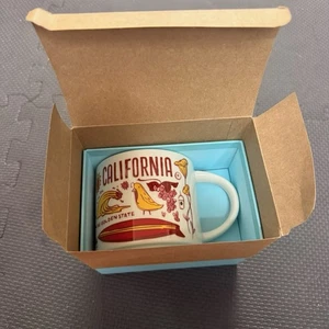 Tazza da caffè California-Starbucks Been There serie 14 oz Golden State - Foto 1 di 4
