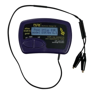 ESR70 ESR-70 Gold Peak Electronics ESR / Capacitance Meter - Imagen 1 de 3