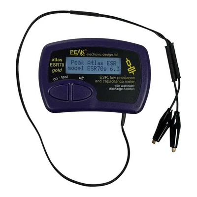 ESR70 ESR-70 Gold Peak Electronics ESR / Capacitance Meter - Image 1 of 3