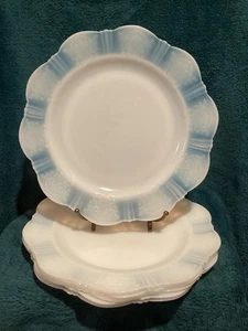 "6 platos de cena vintage de 10"" American Sweetheart Monax opalescente MacBeth Evans" - Imagen 1 de 4