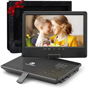 Wonnie 12,5" Tragbarer DVD Player mit 10,5" Schwenkbarem HD-Bildschirm, Auto Kopfstütze Koffer + - Bild 1 von 21