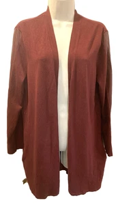 Alfani Petite Large open front cardigan sweater 25-005 - Picture 1 of 11
