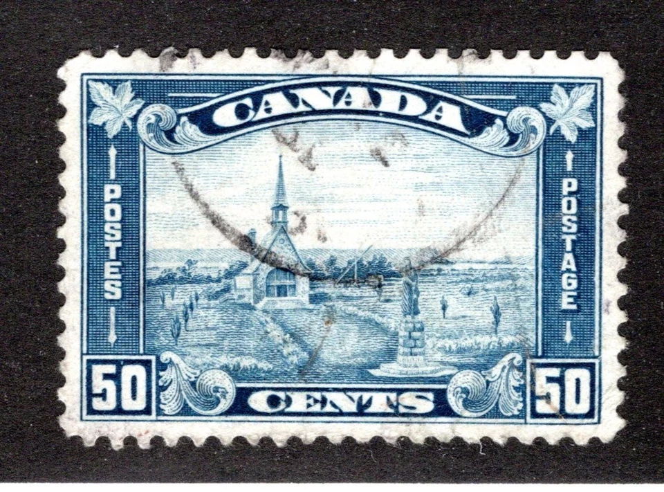 176 Scott, King George V "Arch/Leaf", Grand Pre, XF-SUPERB 90, CDS Cancel, Used - Image 1 of 1