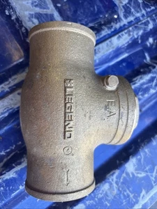 2" x 2" Legend Brass Swing Check Valve Female Solder 200WOG 451 NL Free Shipping - Picture 1 of 4