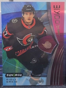 23-24 Synergy Ridly Greig Rookie 🚨🚨🚨 Ottawa Senators Bounty Unscratched - Picture 1 of 2