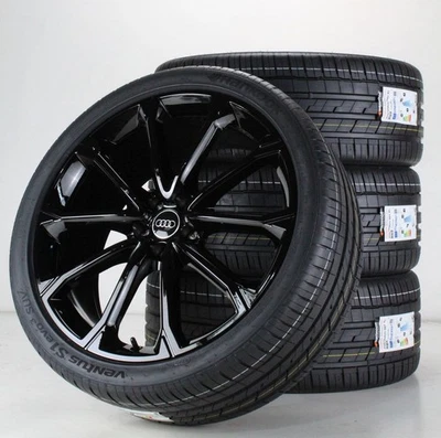 Audi RSQ3 F3 Sommerräder Hankook 21 Zoll Alufelgen schwarz Felgen 83A601025AG - Bild 1 von 4