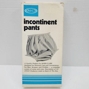 Erwachsene Plastibak Nylon Hose Gr. M Windelüberzug wasserdicht Inkontinenz Vintage Neu aus altem Lagerbestand - Bild 1 von 17