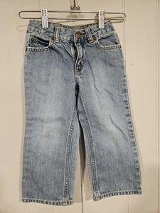 Old Navy Denim Toddler 3T Jeans Regular Fit Medium Wash Straight Leg Cotton  - Picture 1 of 4