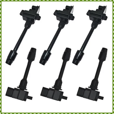 6PCS Rear & Front Ignition Coils for 1995-1999 Infiniti I30 Nissan Maxima 3.0L - Image 1 of 4