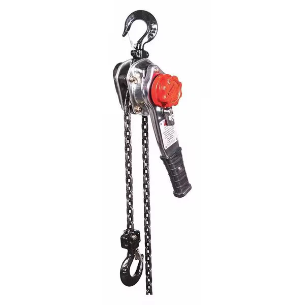 Dayton Lever Chain Hoist, 1,500 lb Load Capacity, 20 ft Hoist Lift, 29/32 in - Image 1 of 1