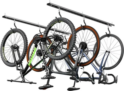 Ultrawall Ceiling Bike Rack for Garage  with 6 Adjustable (Horizontally), 6 Bike - Image 1 of 4